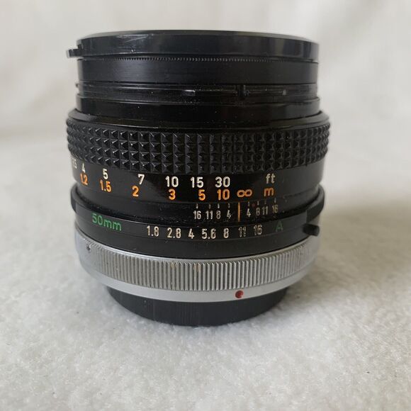 Canon FD 50mm 1.8 S.C. Lens With Case In Excellent Condition - Picture 2 of 9